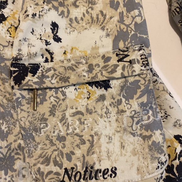 French Laundry by Neto Blazer size 12 vintage 97% cotton 3% Lycra - Picture 4 of 9